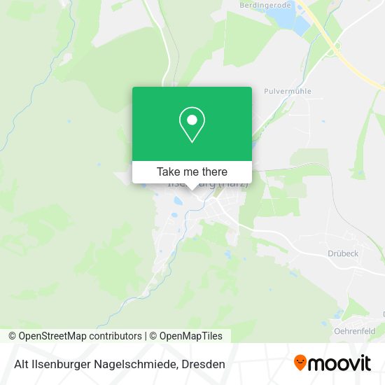 Карта Alt Ilsenburger Nagelschmiede