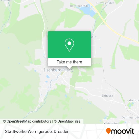 Карта Stadtwerke Wernigerode