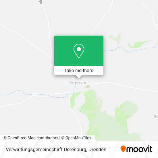 Карта Verwaltungsgemeinschaft Derenburg