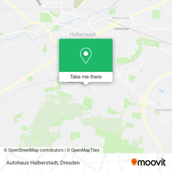Карта Autohaus Halberstadt