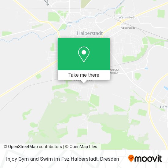 Карта Injoy Gym and Swim im Fsz Halberstadt