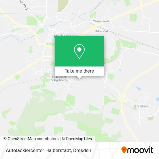Карта Autolackiercenter Halberstadt