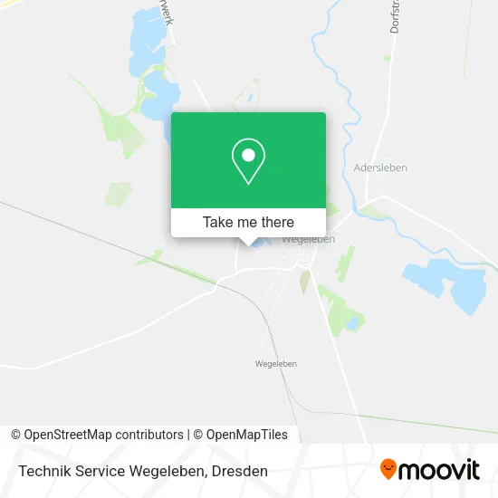 Карта Technik Service Wegeleben