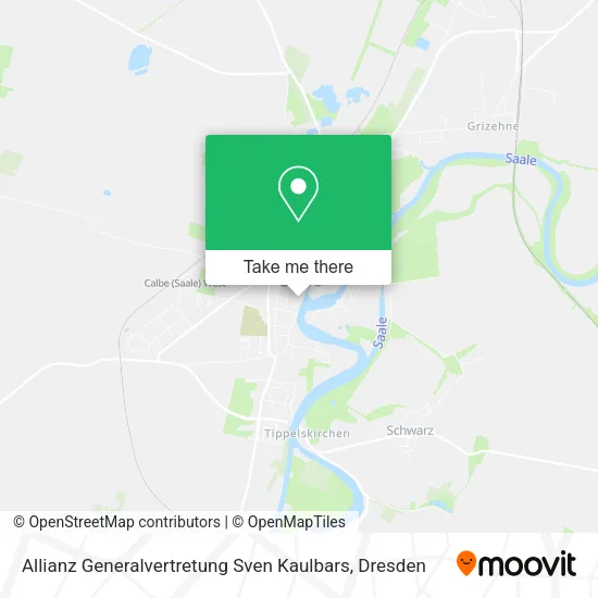 Карта Allianz Generalvertretung Sven Kaulbars