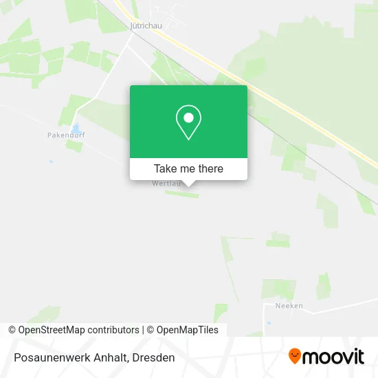 Карта Posaunenwerk Anhalt