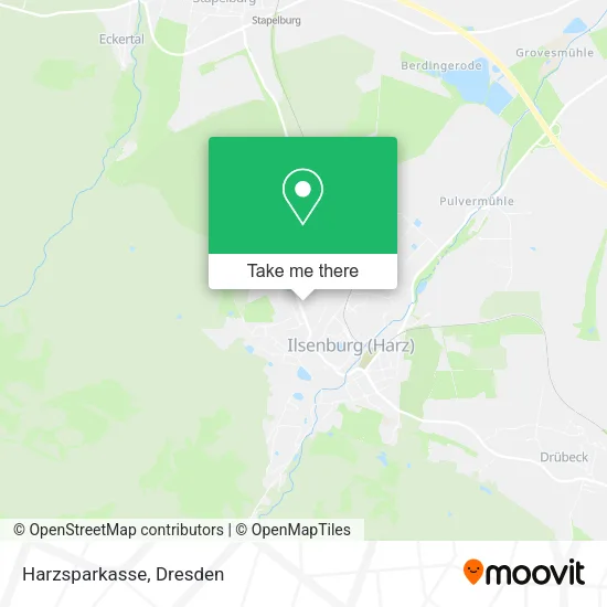 Карта Harzsparkasse