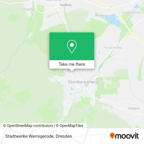 Карта Stadtwerke Wernigerode
