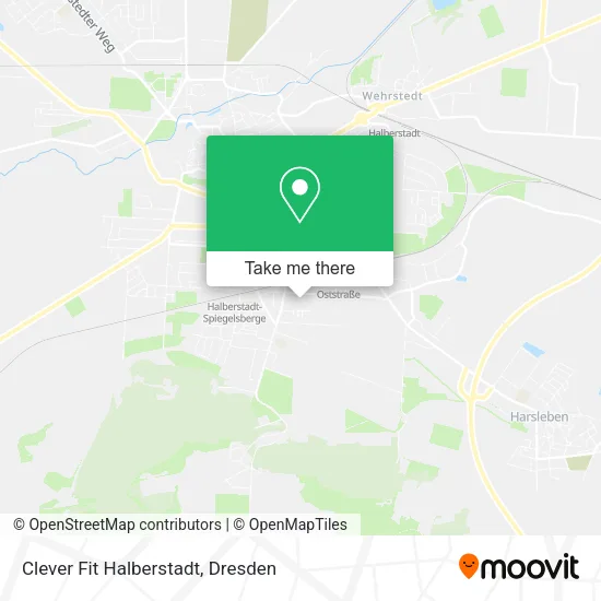 Карта Clever Fit Halberstadt