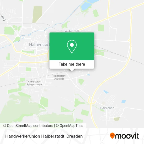 Карта Handwerkerunion Halberstadt