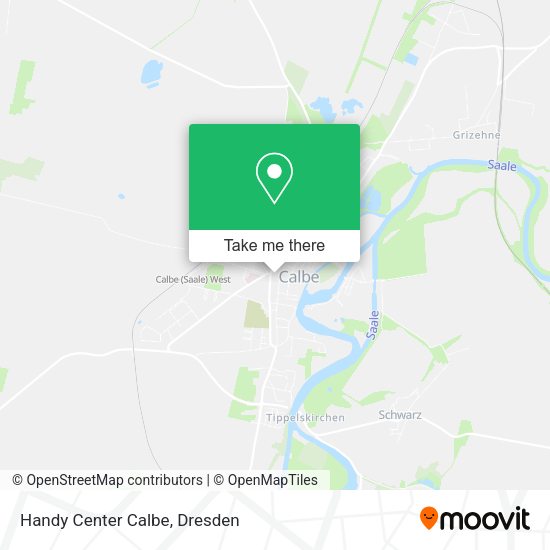 Карта Handy Center Calbe