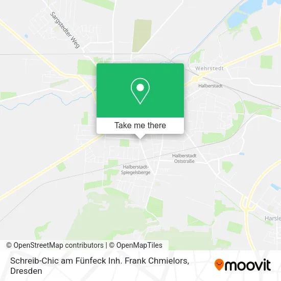 Карта Schreib-Chic am Fünfeck Inh. Frank Chmielors