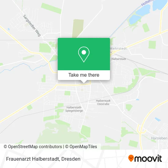 Карта Frauenarzt Halberstadt