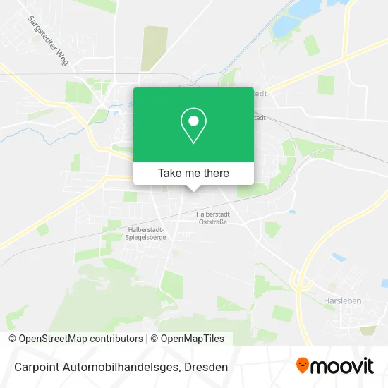 Карта Carpoint Automobilhandelsges