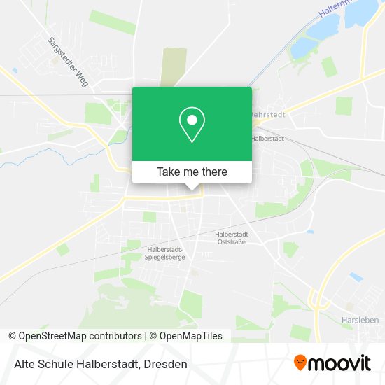 Карта Alte Schule Halberstadt
