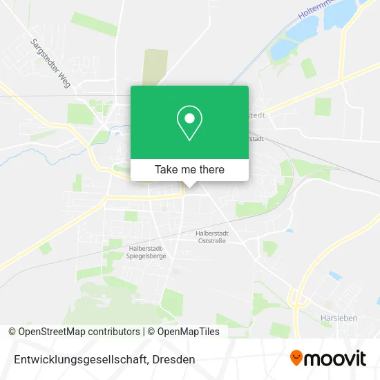 Карта Entwicklungsgesellschaft