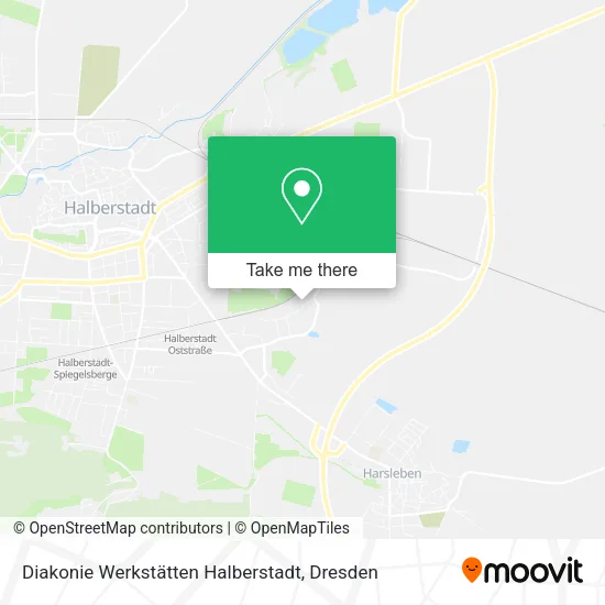 Diakonie Werkstätten Halberstadt map