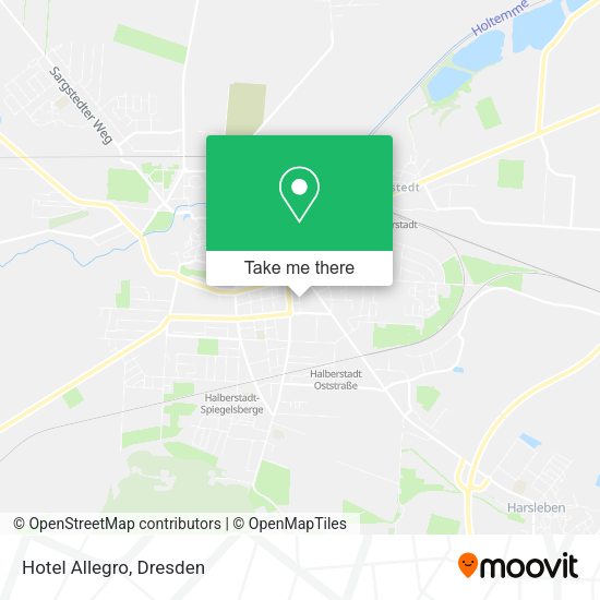 Карта Hotel Allegro