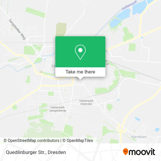 Quedlinburger Str. map