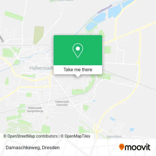 Damaschkeweg map