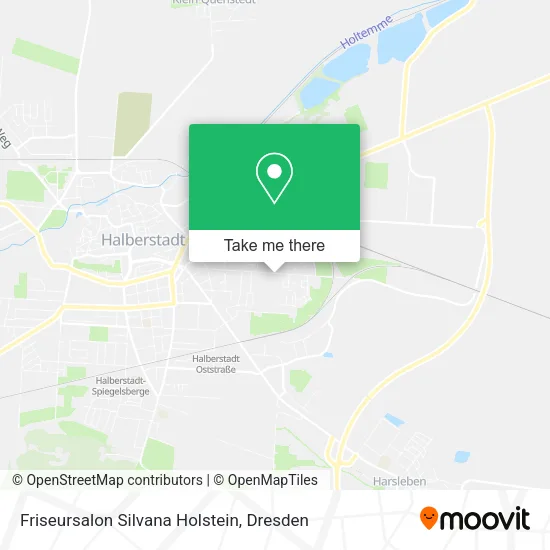 Friseursalon Silvana Holstein map