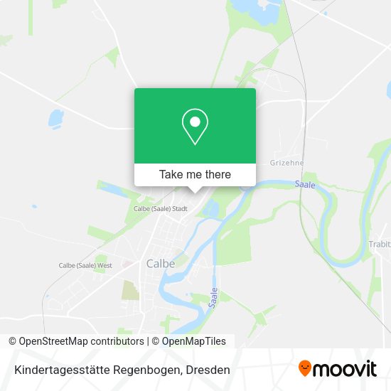 Карта Kindertagesstätte Regenbogen