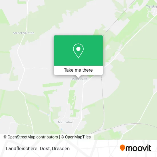 Карта Landfleischerei Dost