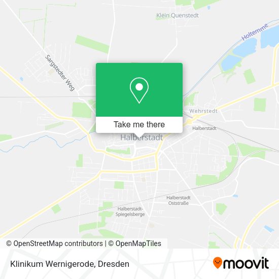 Карта Klinikum Wernigerode