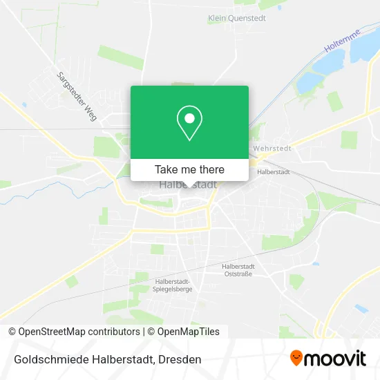 Карта Goldschmiede Halberstadt