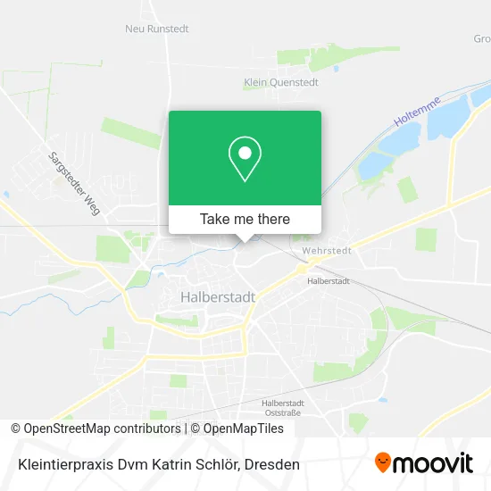 Карта Kleintierpraxis Dvm Katrin Schlör