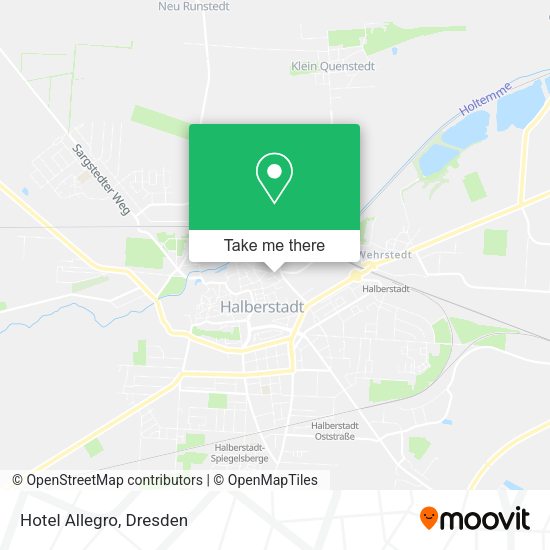 Карта Hotel Allegro
