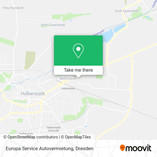 Карта Europa Service Autovermietung