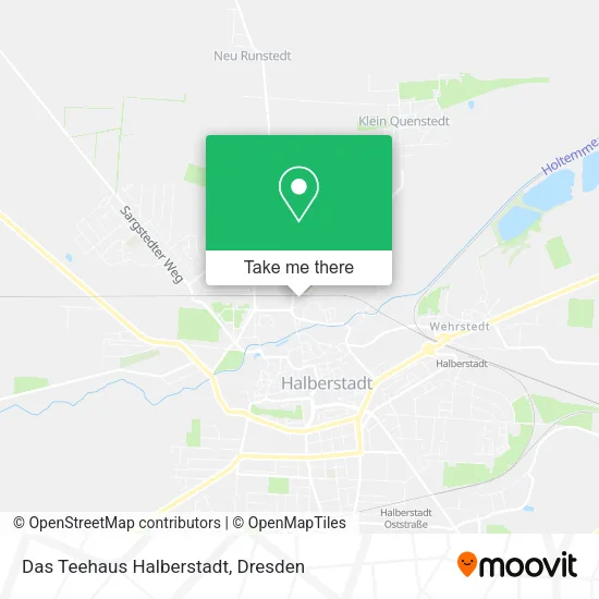 Карта Das Teehaus Halberstadt