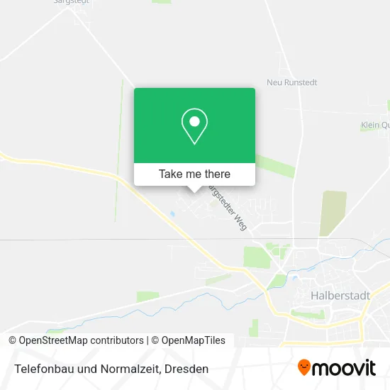 Карта Telefonbau und Normalzeit