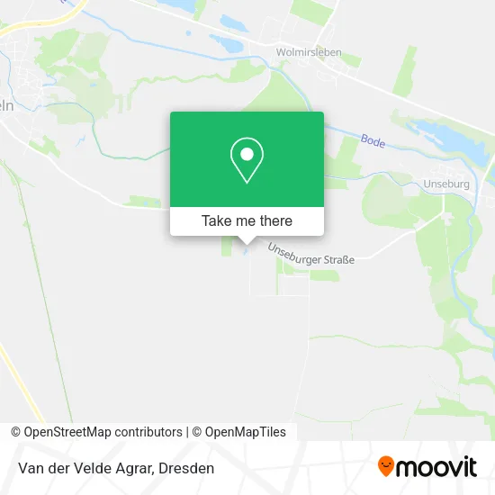 Карта Van der Velde Agrar