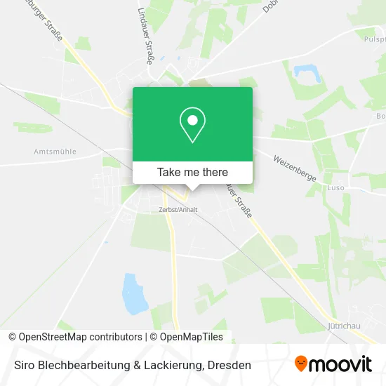 Карта Siro Blechbearbeitung & Lackierung