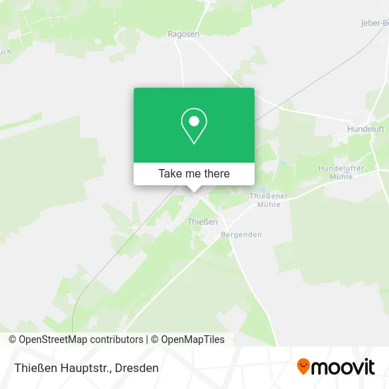 Карта Thießen Hauptstr.