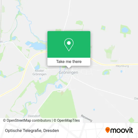 Карта Optische Telegrafie