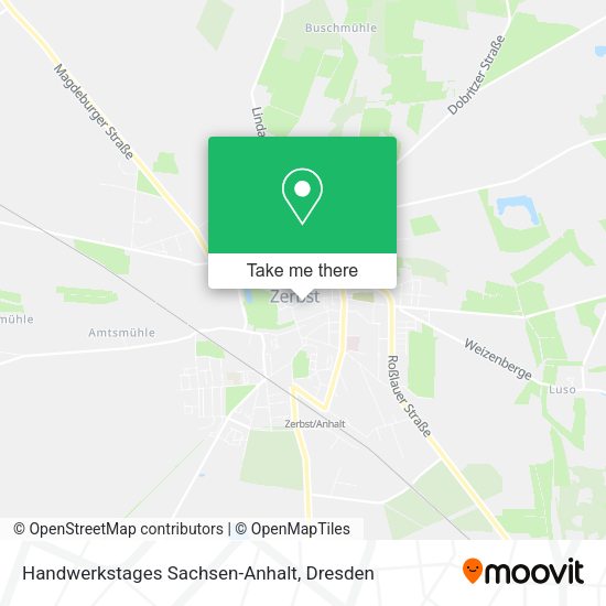 Карта Handwerkstages Sachsen-Anhalt