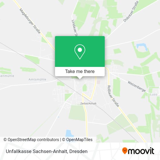 Карта Unfallkasse Sachsen-Anhalt