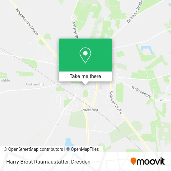 Карта Harry Brost Raumaustatter