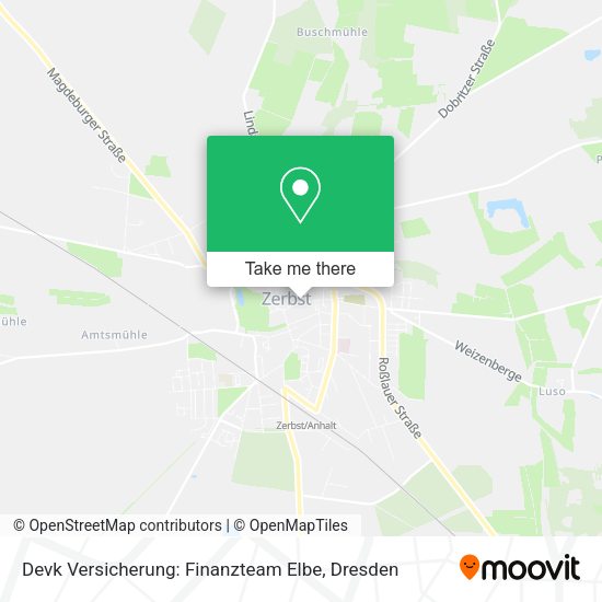 Карта Devk Versicherung: Finanzteam Elbe
