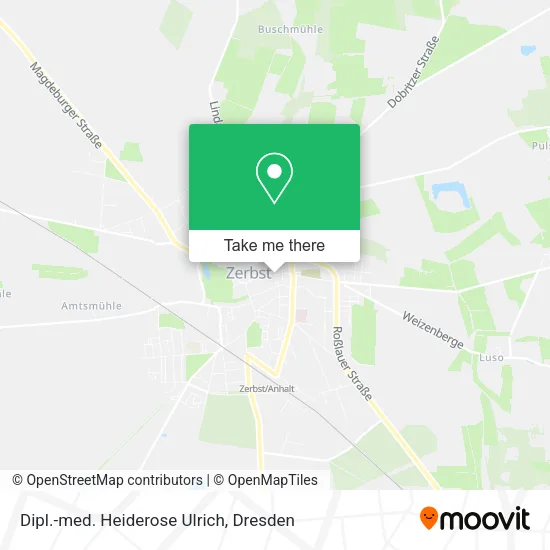 Карта Dipl.-med. Heiderose Ulrich