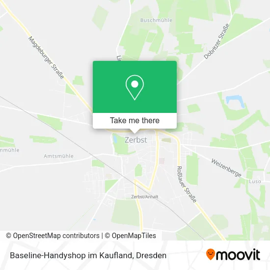 Карта Baseline-Handyshop im Kaufland