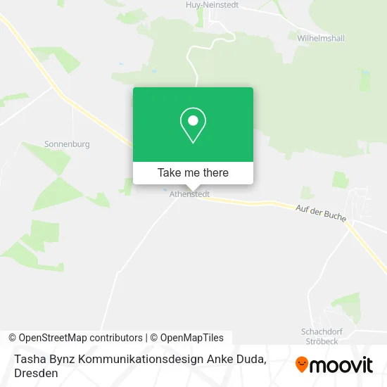 Карта Tasha Bynz Kommunikationsdesign Anke Duda