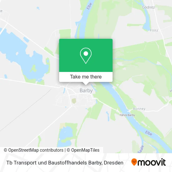 Карта Tb Transport und Baustoffhandels Barby