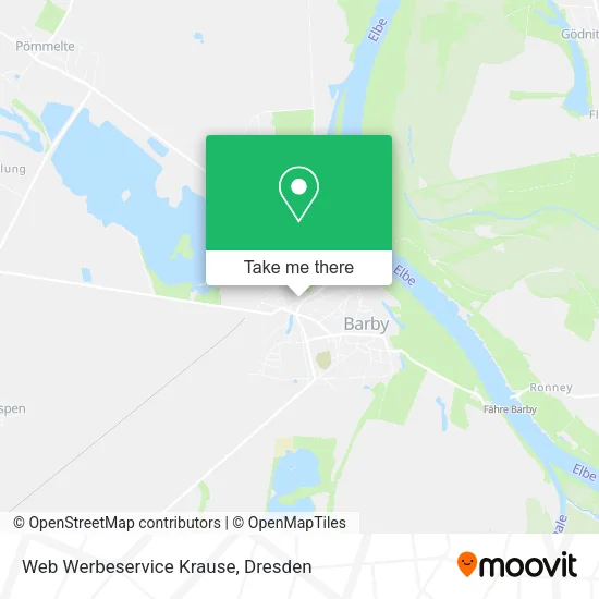 Карта Web Werbeservice Krause