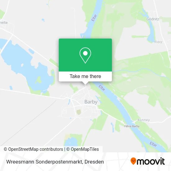 Карта Wreesmann Sonderpostenmarkt