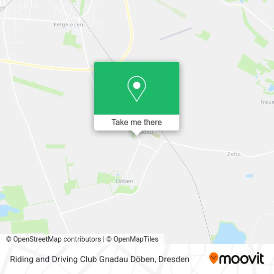 Карта Riding and Driving Club Gnadau Döben