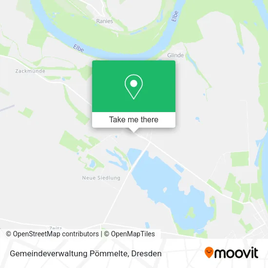 Карта Gemeindeverwaltung Pömmelte