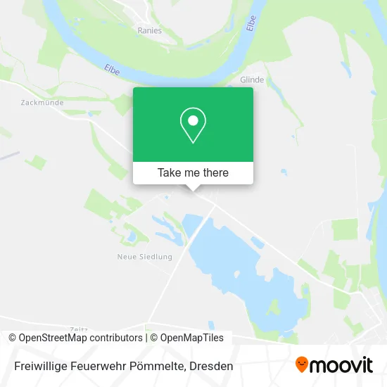 Карта Freiwillige Feuerwehr Pömmelte